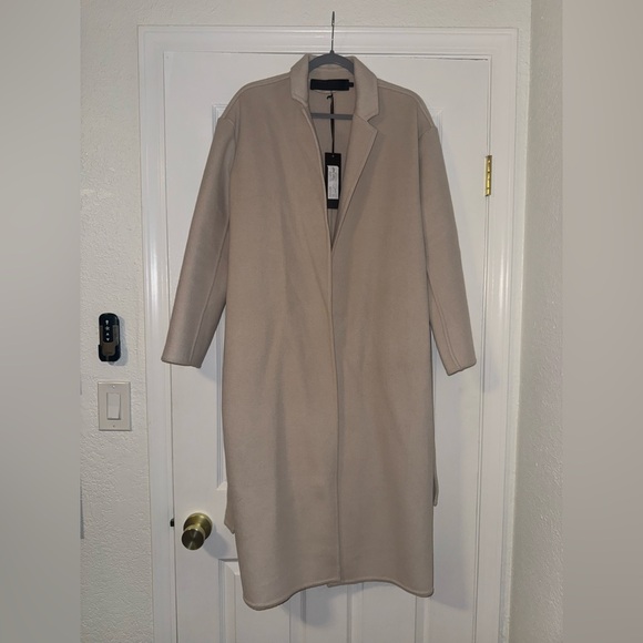 Jenni Kayne New Cashmere Overcoat Stone XS - Picture 4 of 16